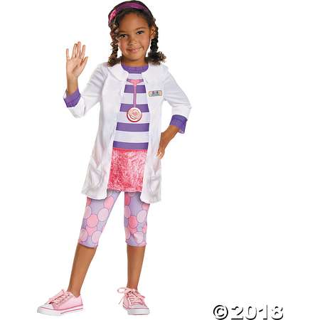 Girl's Classic Doc McStuffins™ Costume - Medium thumb