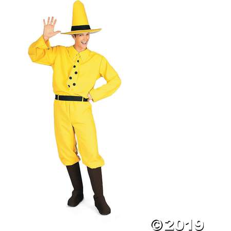 Men's Curious George Costume - Standard thumb