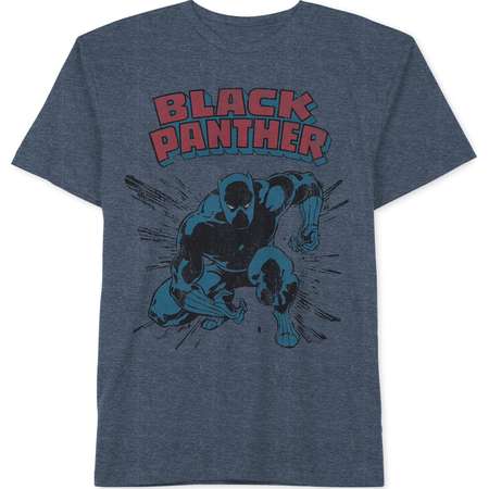 Little Boys Black Panther Graphic-Print T-Shirt thumb