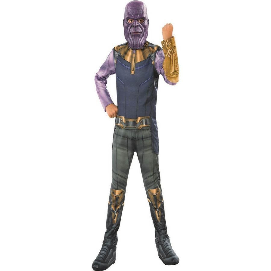 Thanos with the Infinity Gauntlet Sublimated Printed Crew Sock Avengers Movie Galaxy Design