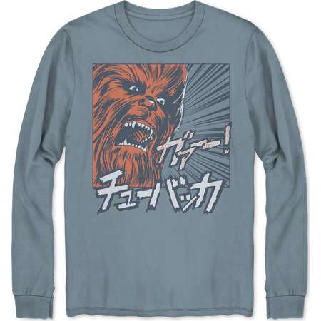 Men's Long-Sleeve Chewbacca Graphic T-Shirt thumb