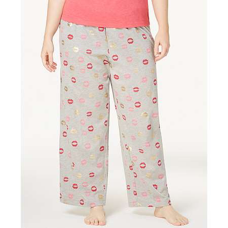 Hue Shut Up And Kiss Me Plus Size Printed Pajama Pants thumb