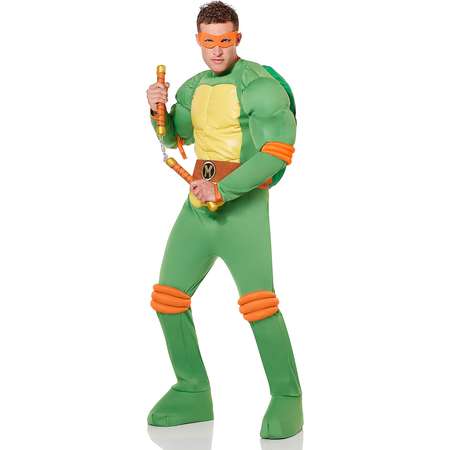Adult Michelangelo Costume Deluxe - Teenage Mutant Ninja Turtles thumb