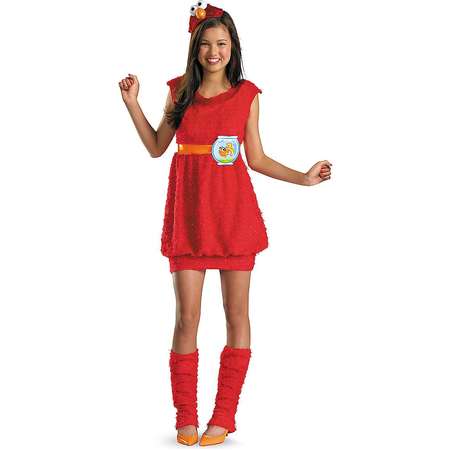 Tween Elmo Dress Costume - Sesame Street thumb
